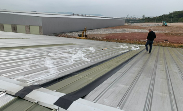 奉化厂房屋面防水维修案例